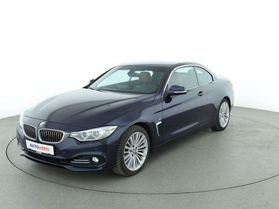 Blau Gebraucht 2016 BMW 420 Luxury Line Cabrio | 17.840 € (Guter Preis)