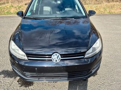 Gebraucht VW Golf VII Comfortline 122 PS (89 kW) 2014 Schwarz Kombi