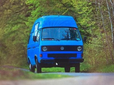 Second-hand VW T3 54 CP (39 kW) 1992 Albastru Van