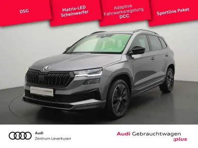 Gebraucht Skoda Karoq SportLine 150 PS (110 kW) 2023 Graphitgrau SUV