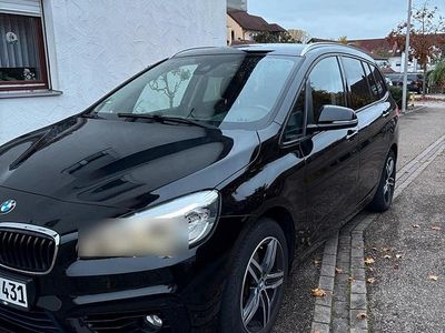 Gebraucht BMW 218 Gran Tourer Sport Line 158 PS (116 kW) 2016 Schwarz Van / Kleinbus