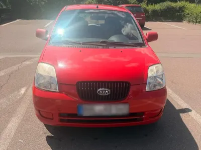 Gebraucht Kia Picanto 65 PS (47 kW) 2006 Rot Kleinwagen