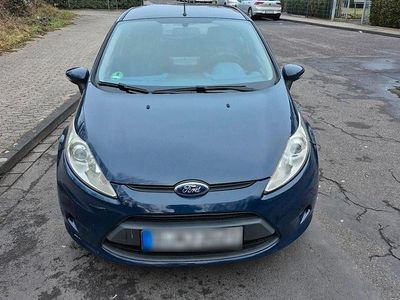 Gebraucht Ford Fiesta 82 PS (60 kW) 2009 Blau Kleinwagen