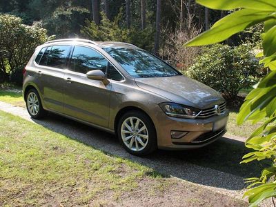 Gebraucht VW Golf Sportsvan Highline 125 PS (91 kW) 2014 Beige Van / Kleinbus
