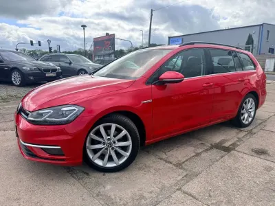 Gebraucht VW Golf VII Highline 131 PS (96 kW) 2018 Rot Kombi