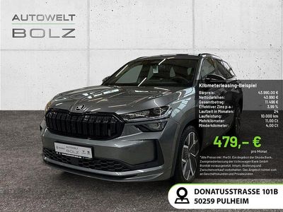 Grau Gebraucht 2025 Skoda Kodiaq SportLine SUV | 43.990 € (Fairer Preis)