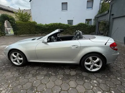 Gebraucht Mercedes SLK200 2006 Silber Cabrio