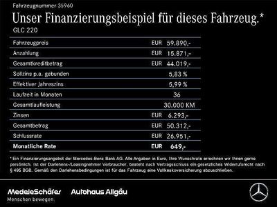 Gebraucht Mercedes GLC220 AMG 197 PS (144 kW) 2025 Weiß Coupé