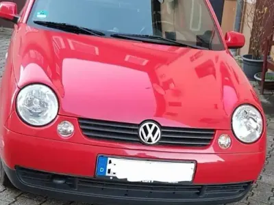 Gebraucht VW Lupo Trendline 60 PS (44 kW) 2002 Rot Kleinwagen