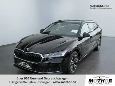 Gebraucht Skoda Superb Selection 150 PS (110 kW) 2025 Ebony schwarz Kombi