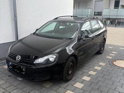 Gebraucht VW Golf VI Trendline 105 PS (77 kW) 2011 Schwarz Kleinwagen