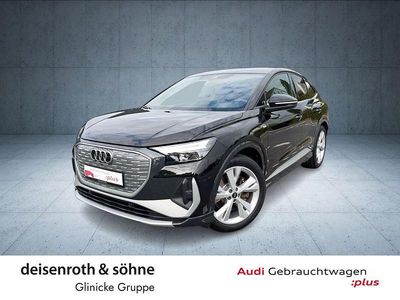 Gebraucht Audi Q4 Sportback e-tron S-Line 150 kW (204 PS) 2022 Schwarz SUV