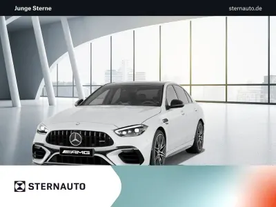 Gebraucht Mercedes C63 AMG AMG 476 PS (350 kW) 2025 Manufaktur lack manufaktur opalithweiß bright Limousine
