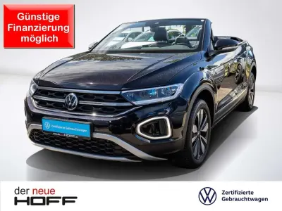 Gebraucht VW T-Roc Cabriolet Goal 150 PS (110 kW) 2025 Deep black perleffekt schwarz Cabrio