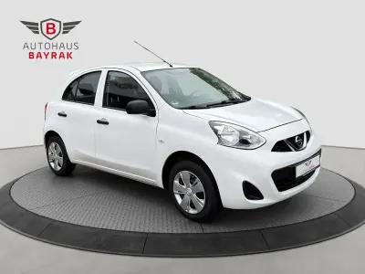 Gebraucht Nissan Micra Visia 80 PS (58 kW) 2016 Weiß Kleinwagen