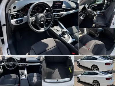 Gebraucht Audi A5 Sportback S-Line 150 PS (110 kW) 2019 Weiß Kleinwagen