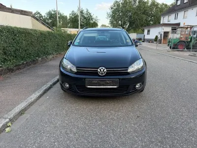 Gebraucht VW Golf VII Match 122 PS (89 kW) 2012 Schwarz Kombi