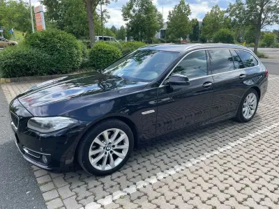 Gebraucht BMW 520 Luxury Line 184 PS (135 kW) 2014 Schwarz Limousine