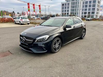 Gebraucht Mercedes A200 AMG line 136 PS (100 kW) 2017 Schwarz Limousine