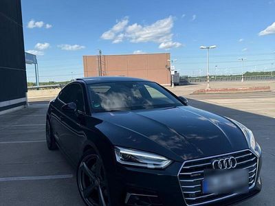 Usata Audi A5 S-Line 272 CV (200 kW) 2017 Blu Coupé