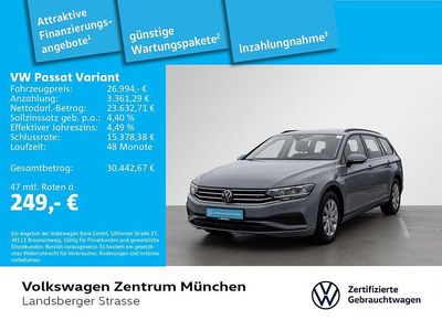 Grau Gebraucht 2023 VW Passat Kombi | 26.994 € (Fairer Preis)
