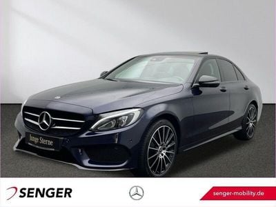 Gebraucht Mercedes C200 AMG 184 PS (135 kW) 2018 Blau Limousine