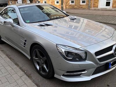 Gebraucht Mercedes SL350 AMG 306 PS (225 kW) 2012 Silber Cabrio