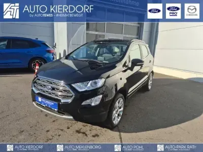 Gebraucht Ford Ecosport Titanium 125 PS (91 kW) 2022 Obsidianschwarz metallic SUV