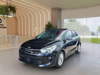 Gebraucht Kia Rio Spirit 100 PS (73 kW) 2018 Schwarz Limousine