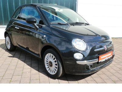 Gebraucht Fiat 500 Lounge 69 PS (50 kW) 2013 Schwarz metallic Kleinwagen