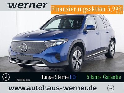 Lack spektralblau (metallic) Gebraucht 2024 Mercedes EQB300 Advanced Plus SUV | 36.663 € (Fairer Preis)