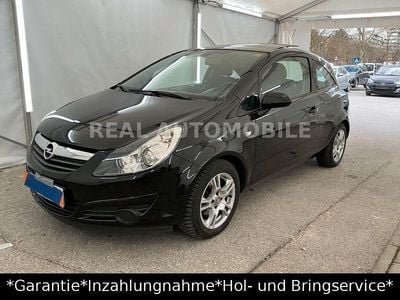 Gebraucht Opel Corsa Edition 80 PS (58 kW) 2008 Schwarz Kleinwagen
