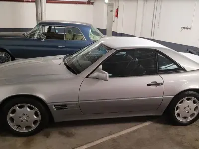Gebraucht Mercedes SL300 231 PS (169 kW) 1992 Silber Cabrio