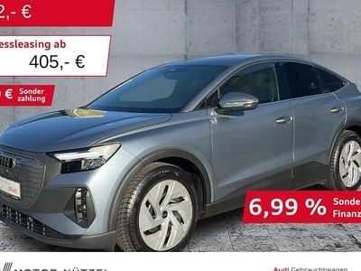 Gebraucht Audi Q4 Sportback e-tron Advanced 210 kW (286 PS) 2025 Blau SUV