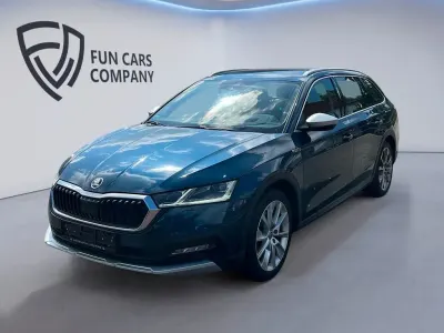 Gebraucht Skoda Octavia Scout 4x4 200 PS (147 kW) 2021 Blau Kombi