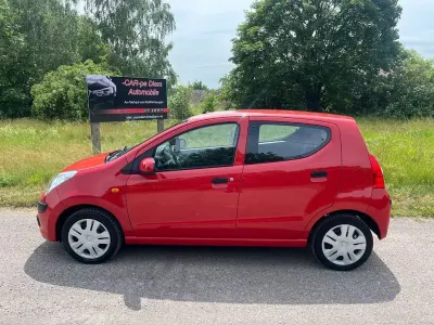 Gebraucht Nissan Pixo Acenta 68 PS (50 kW) 2009 Rot Kleinwagen
