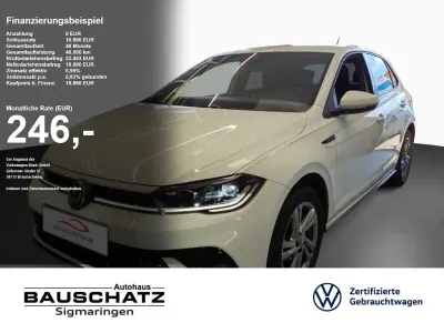 Gebraucht VW Polo R-line 95 PS (69 kW) 2023 Weiß Kleinwagen
