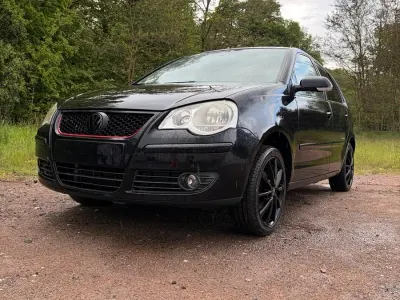 Gebraucht VW Polo 80 PS (58 kW) 2009 Schwarz Kleinwagen