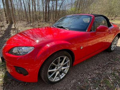Usata Mazda MX5 Center-Line 126 CV (92 kW) 2015 Rosso Cabrio