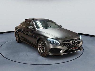 Usata Mercedes C300 AMG line 245 CV (180 kW) 2017 Grigio Coupé