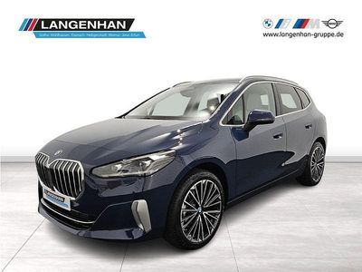 Neu BMW 218 Luxury Line 136 PS (100 kW) 2025 Blau Van / Kleinbus