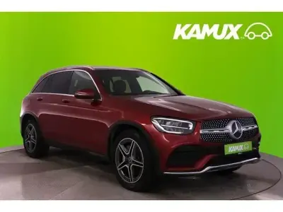 Brugt Mercedes GLC220 AMG line 194 HK (142 kW) 2020 Rød SUV