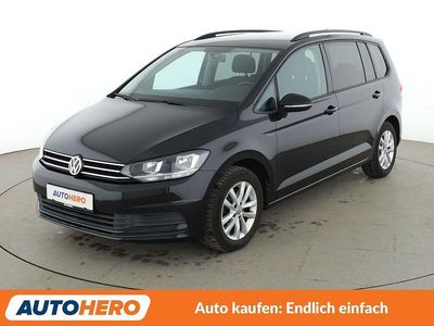 Gebraucht VW Touran Comfortline 110 PS (80 kW) 2015 Schwarz Van / Kleinbus