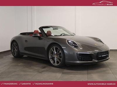 Gebraucht Porsche 911 Carrera 4 Cabriolet 370 PS (272 kW) 2018 Achatgrau m7s Cabrio