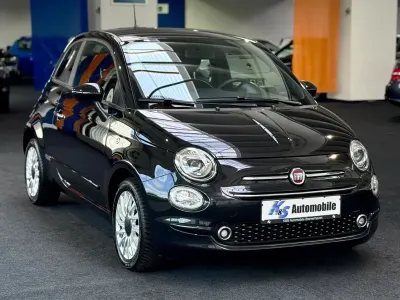 Używany Fiat 500 Lounge 69 KM (50 kW) 2021 Czarny Hatchback