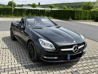 Gebraucht Mercedes SLK200 184 PS (135 kW) 2013 Schwarz Cabrio