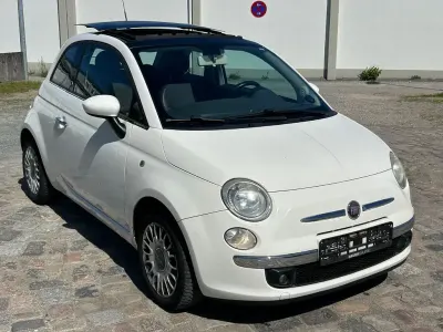 Używany Fiat 500 69 KM (50 kW) 2009 Biały Kabriolet