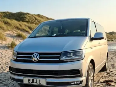 Używany VW T6 Highline 204 KM (150 kW) 2016 Srebrny Van