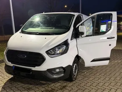 Begagnad Ford Transit Custom 107 HK (78 kW) 2020 Vit Minibuss