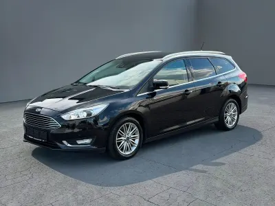 Gebraucht Ford Focus Titanium 150 PS (110 kW) 2018 Schwarz Kombi